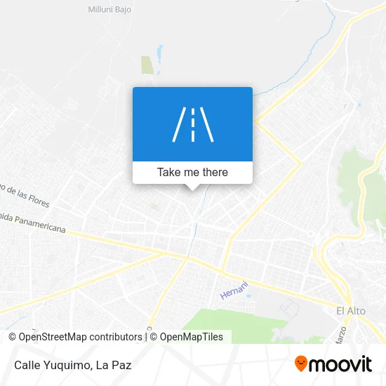 Mapa de Calle Yuquimo