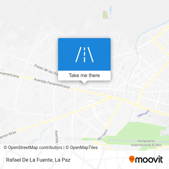 Rafael De La Fuente map