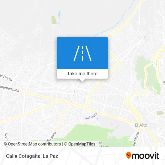 Mapa de Calle Cotagaita