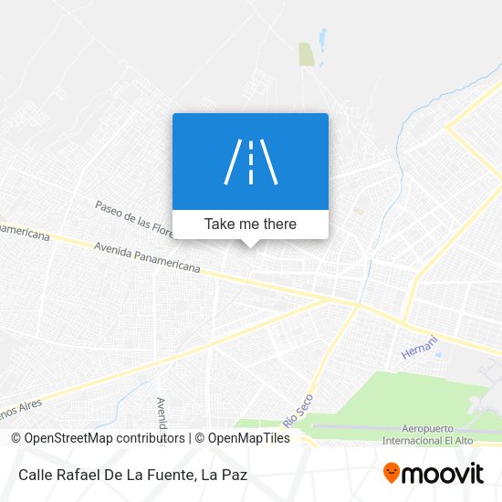 Mapa de Calle Rafael De La Fuente
