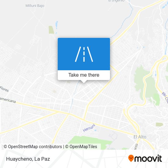Mapa de Huaycheno