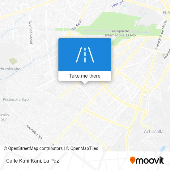 Mapa de Calle Kani Kani