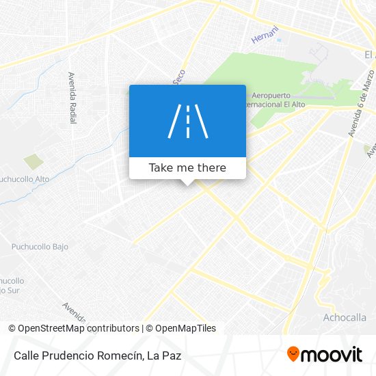 Mapa de Calle Prudencio Romecín