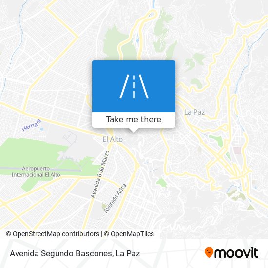 Avenida Segundo Bascones map