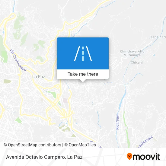 Mapa de Avenida Octavio Campero