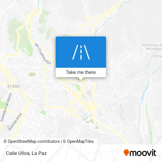 Mapa de Calle Ulloa