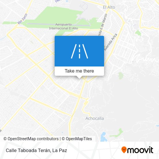 Calle Taboada Terán map