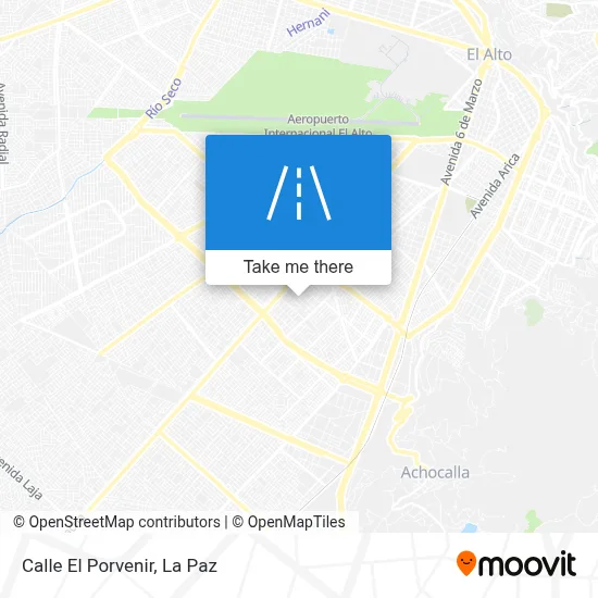 Mapa de Calle El Porvenir