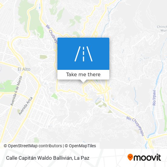 Calle Capitán Waldo Ballivián map