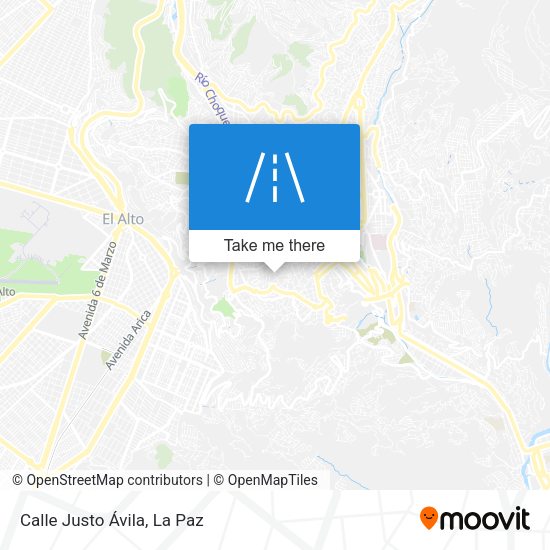 Calle Justo Ávila map
