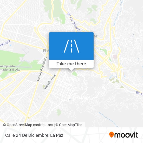 Calle 24 De Diciembre map