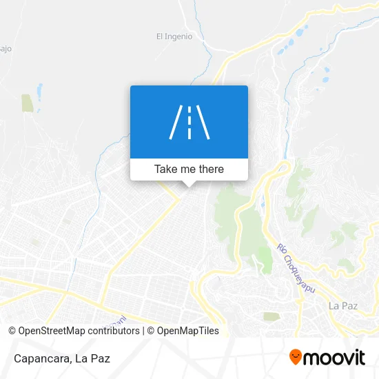 Mapa de Capancara