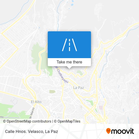 Calle Hnos. Velasco map