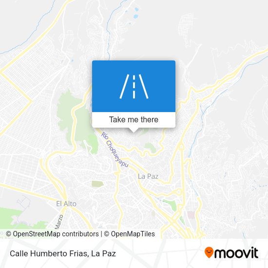 Mapa de Calle Humberto Frias