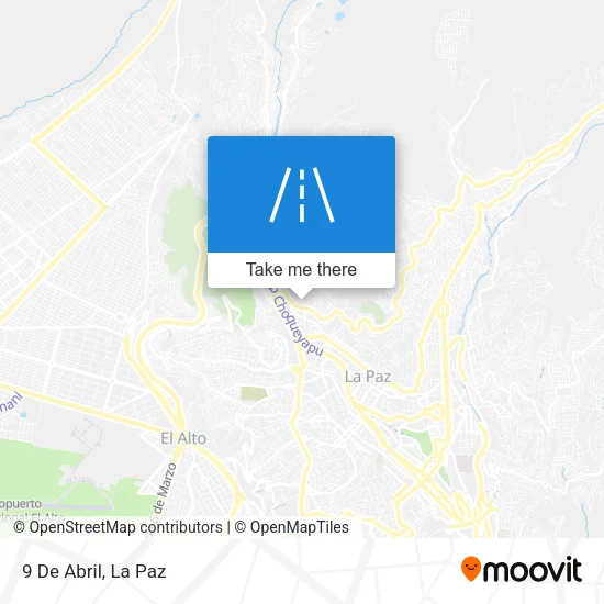 Mapa de 9 De Abril