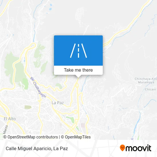 Mapa de Calle Miguel Aparicio