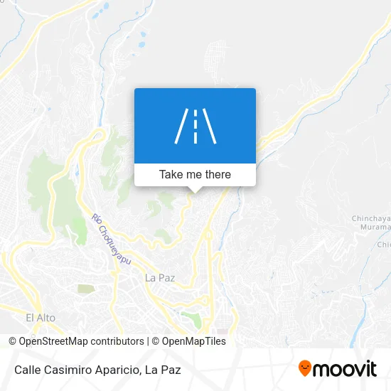 Mapa de Calle Casimiro Aparicio
