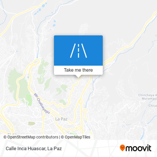 Calle Inca Huascar map