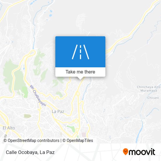 Mapa de Calle Ocobaya