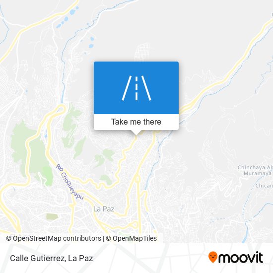 Calle Gutierrez map