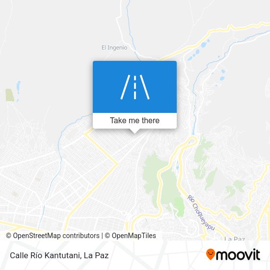 Calle Río Kantutani map
