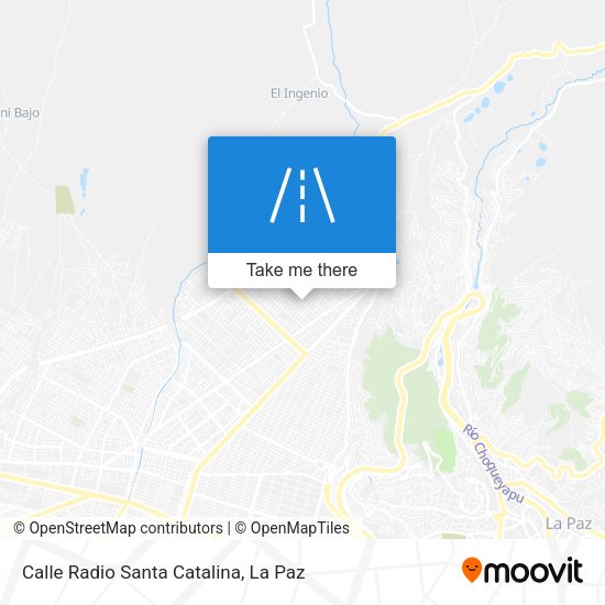 Calle Radio Santa Catalina map