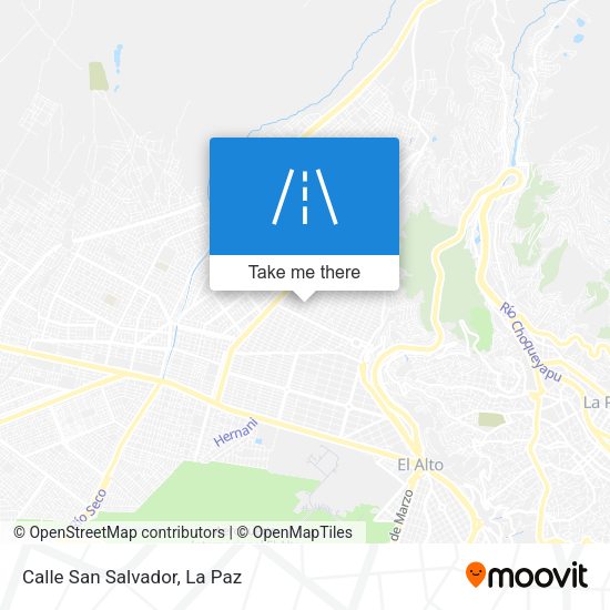 Calle San Salvador map