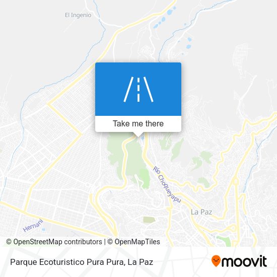 Parque Ecoturistico Pura Pura map