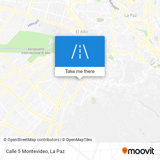 Calle 5 Montevideo map