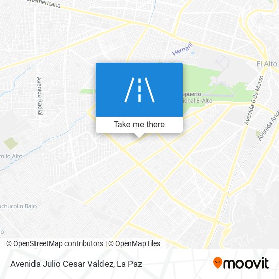 Avenida Julio Cesar Valdez map