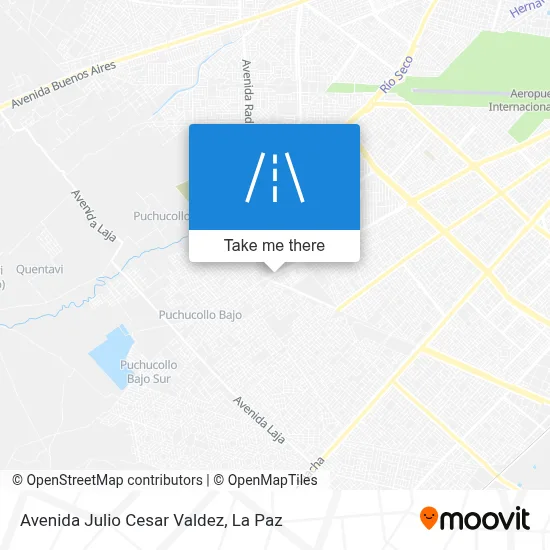 Avenida Julio Cesar Valdez map