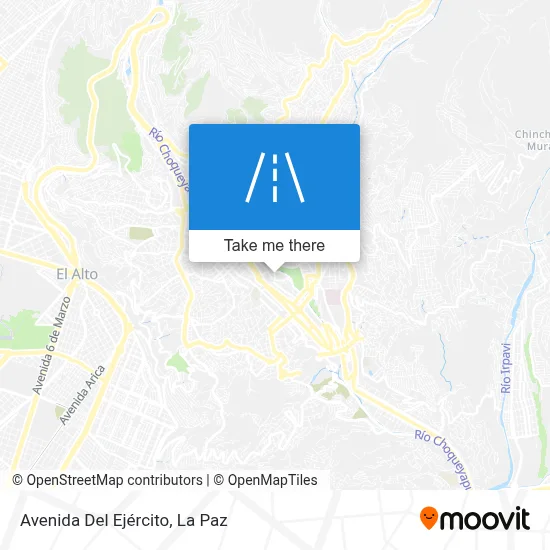 Avenida Del Ejército map