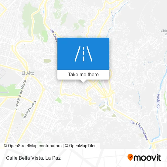 Mapa de Calle Bella Vista