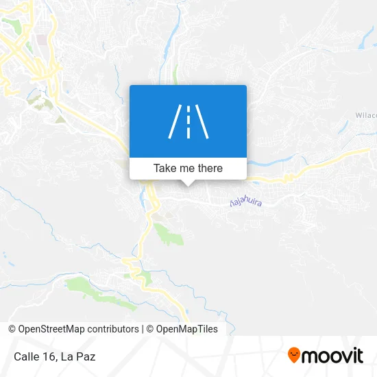Mapa de Calle 16