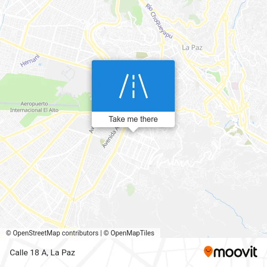 Mapa de Calle 18 A