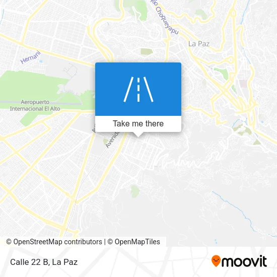 Mapa de Calle 22 B