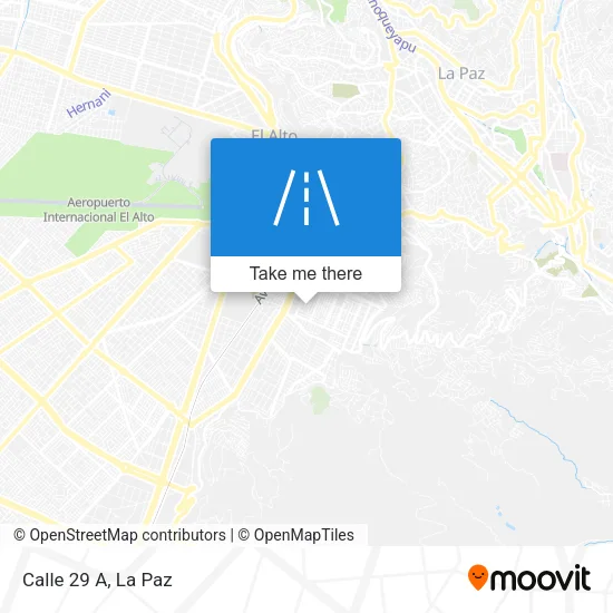 Mapa de Calle 29 A