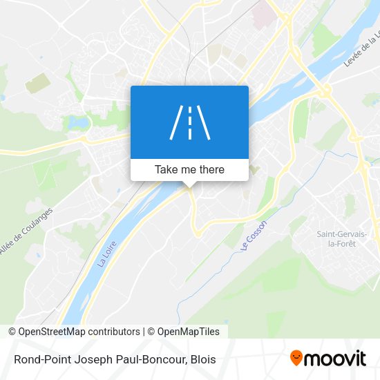Rond-Point Joseph Paul-Boncour map