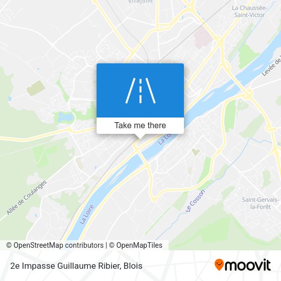 2e Impasse Guillaume Ribier map