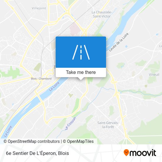 6e Sentier De L'Éperon map