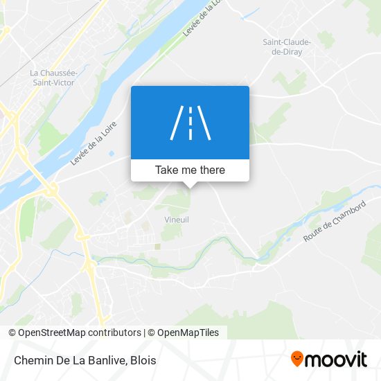 Mapa Chemin De La Banlive