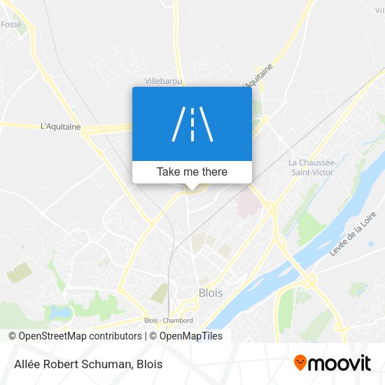 Allée Robert Schuman map
