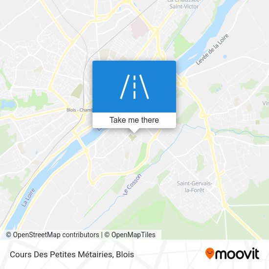 Cours Des Petites Métairies map