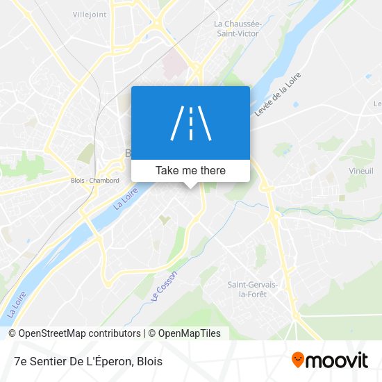 7e Sentier De L'Éperon map