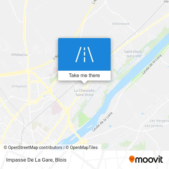 Impasse De La Gare map