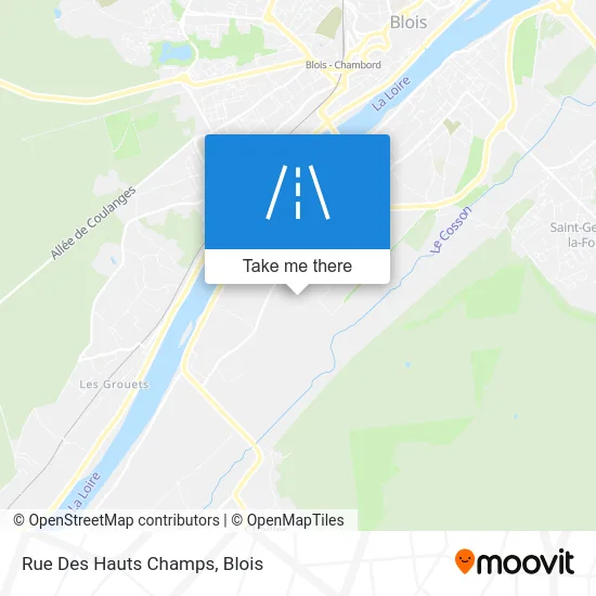 Rue Des Hauts Champs map