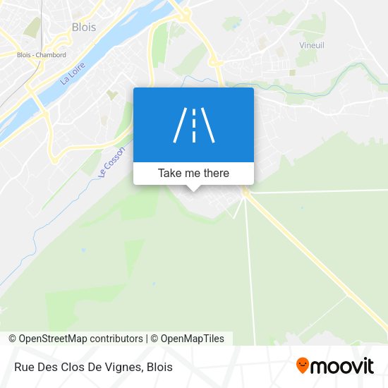 Rue Des Clos De Vignes map