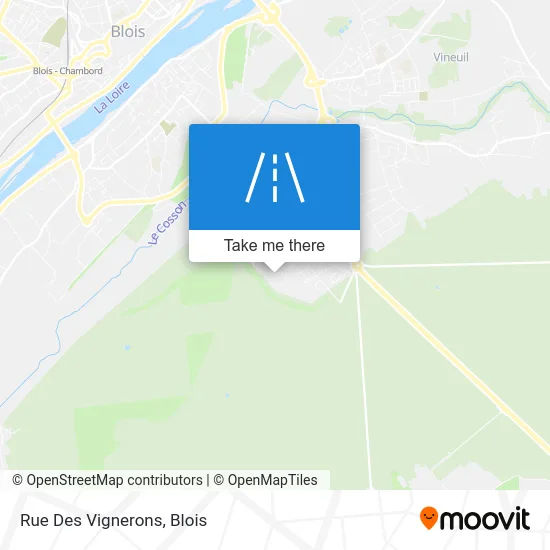 Rue Des Vignerons map