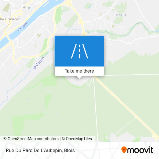 Rue Du Parc De L'Aubepin map