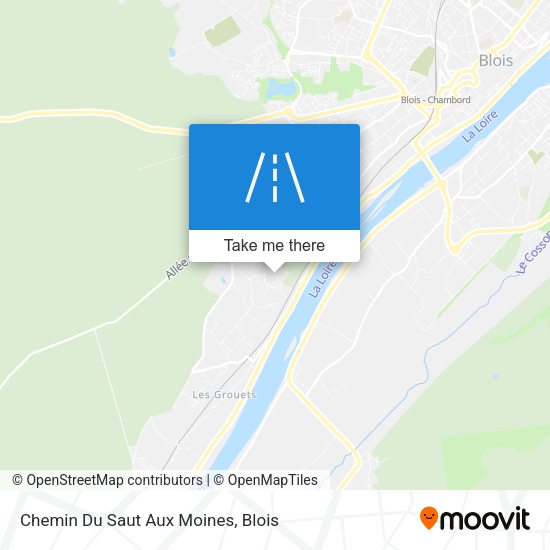 Chemin Du Saut Aux Moines map